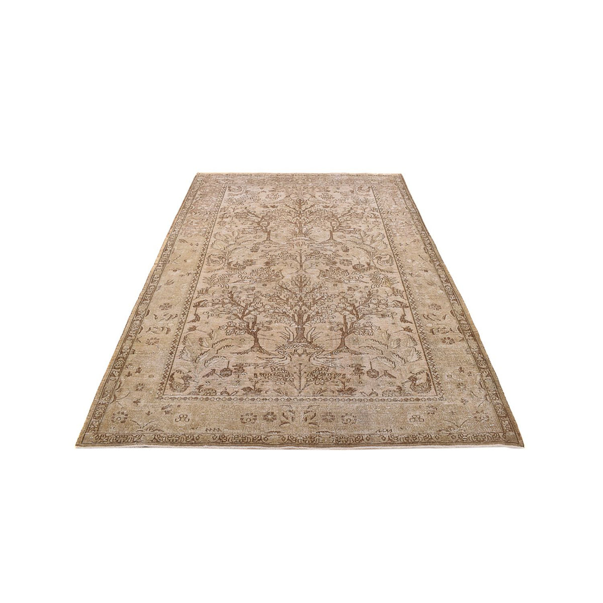 Vintage Teppich - 278 x 190 cm - beige