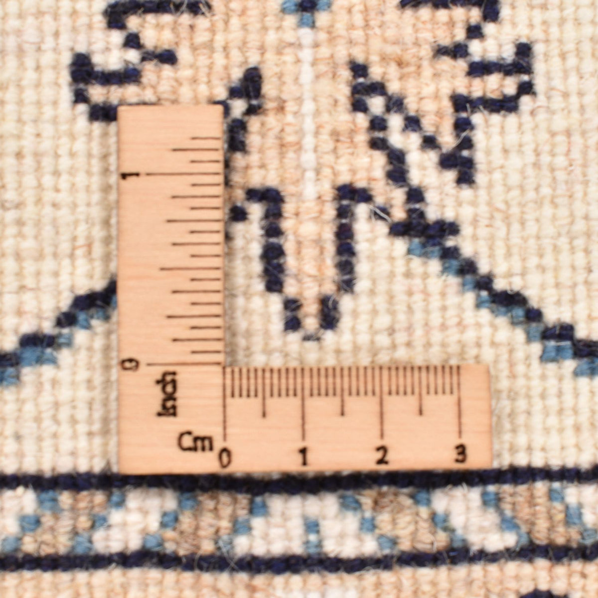 Perserteppich - Nain - 89 x 60 cm - creme