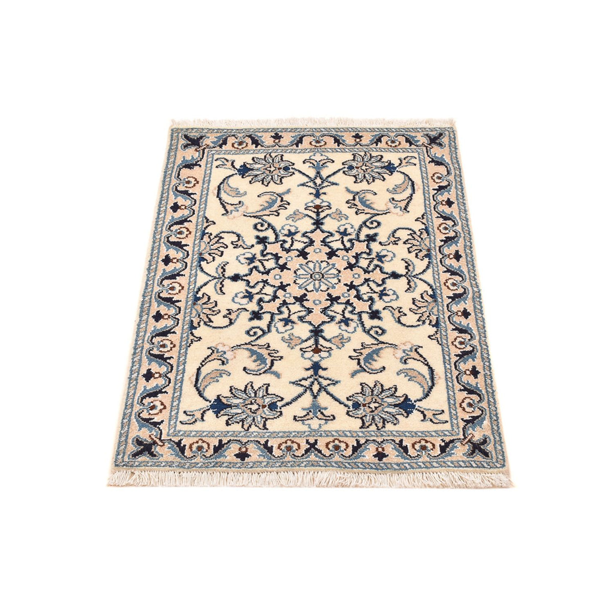 Perserteppich - Nain - 85 x 60 cm - creme