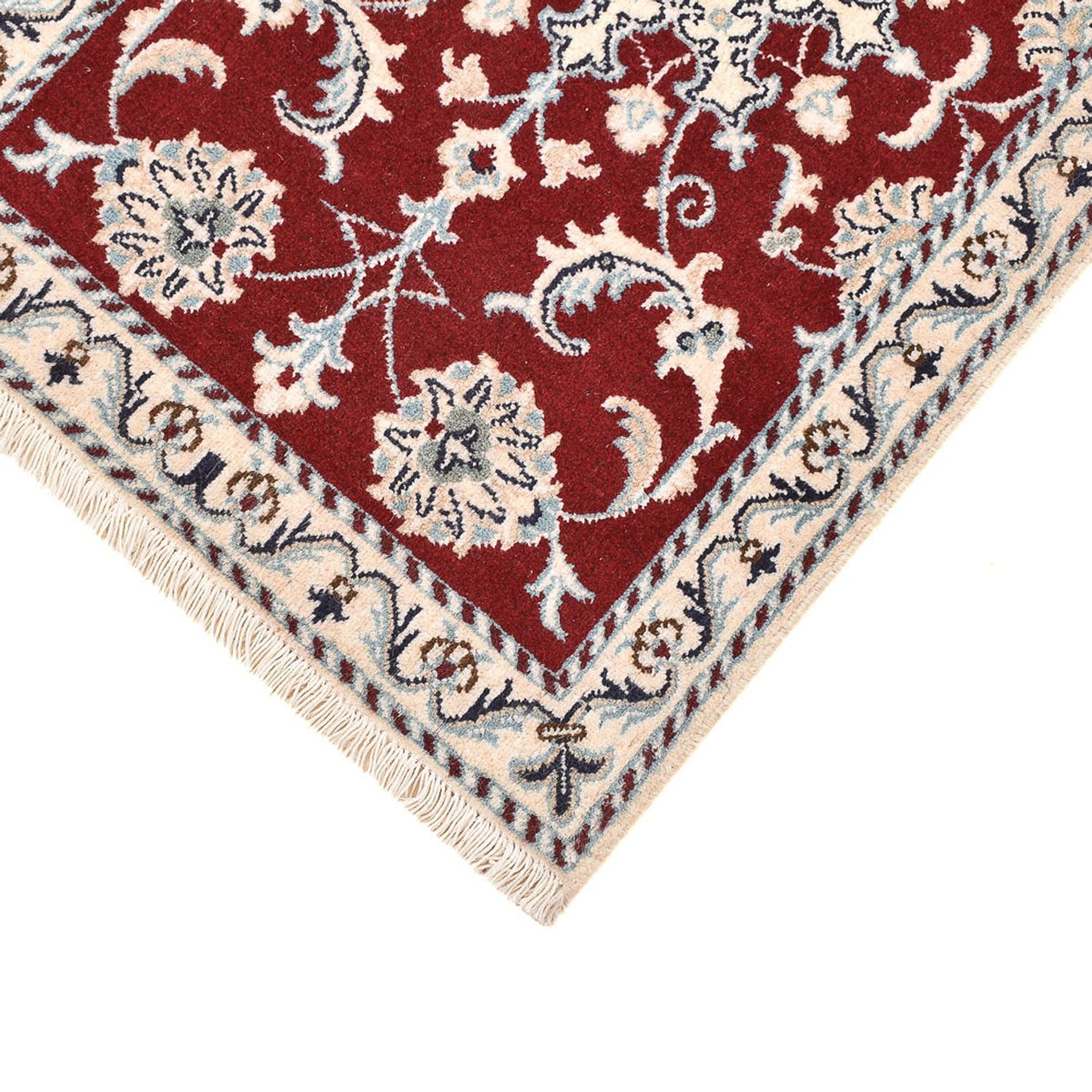 Perserteppich - Nain - 94 x 60 cm - rot