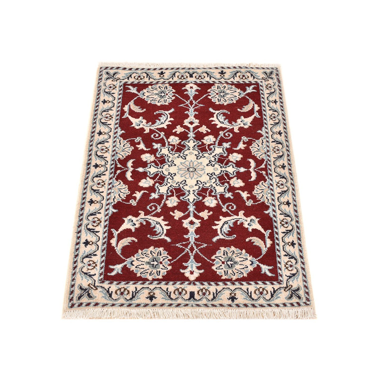 Perserteppich - Nain - 94 x 60 cm - rot