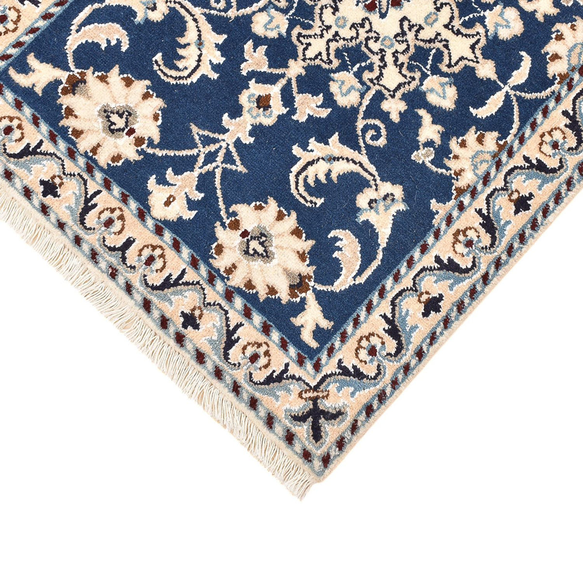 Perserteppich - Nain - 85 x 60 cm - blau