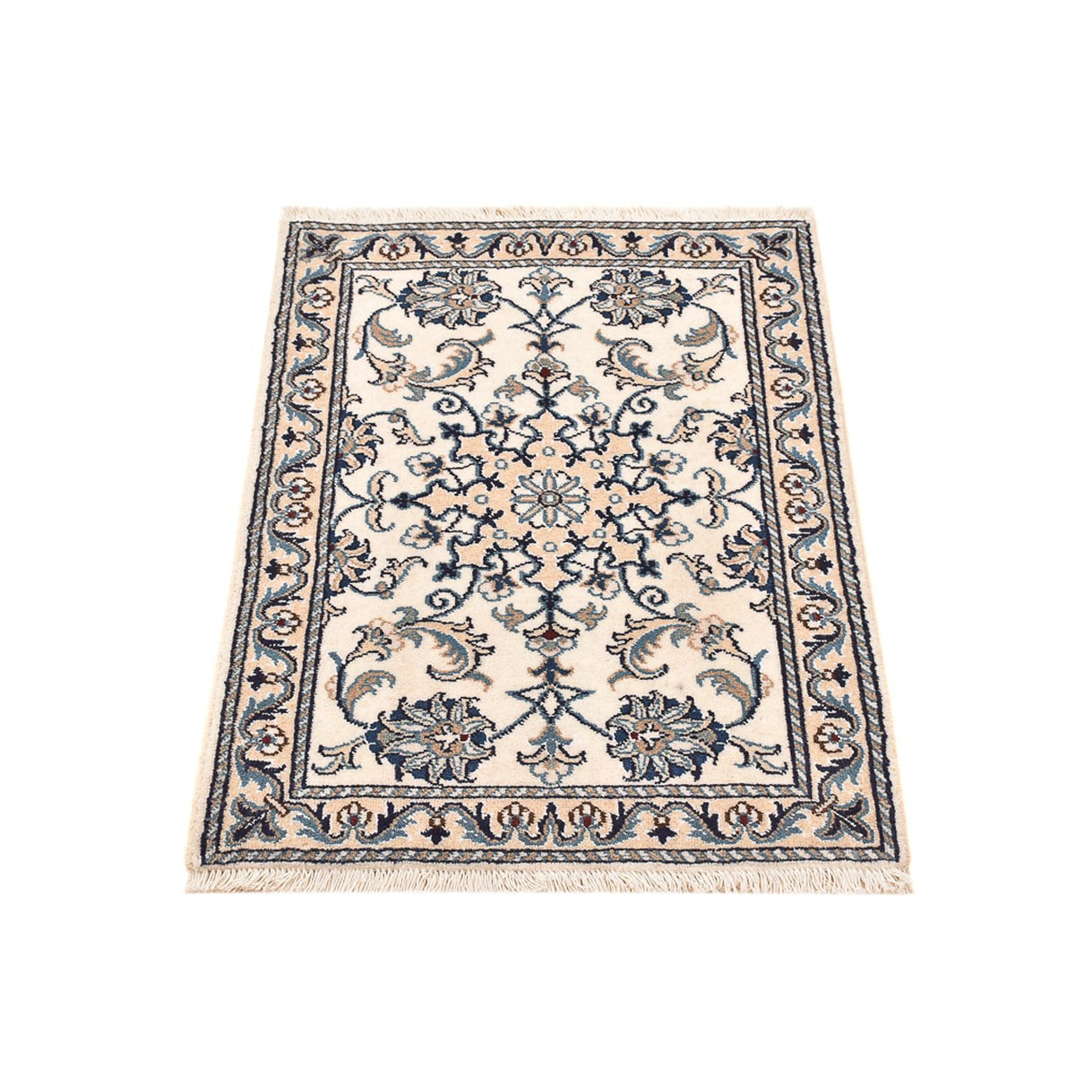Perserteppich - Nain - 86 x 60 cm - creme