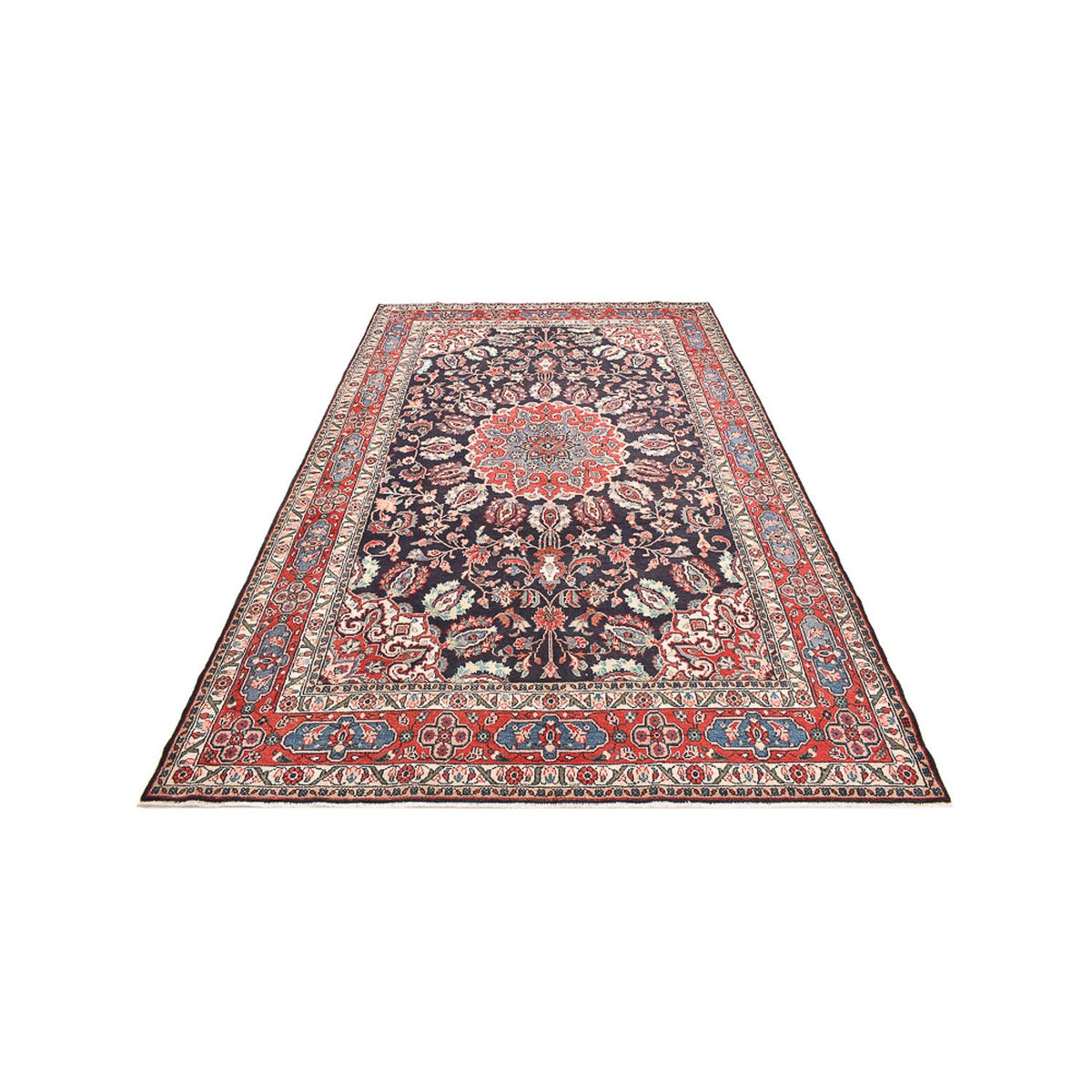 Perserteppich - Nomadic - 340 x 203 cm - dunkelrot