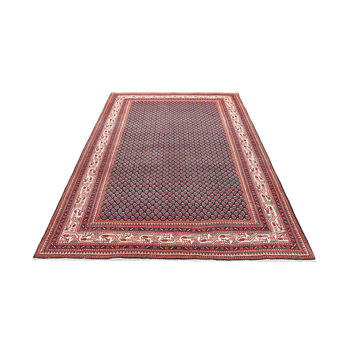 Perserteppich - Mir - 295 x 188 cm - dunkelrot
