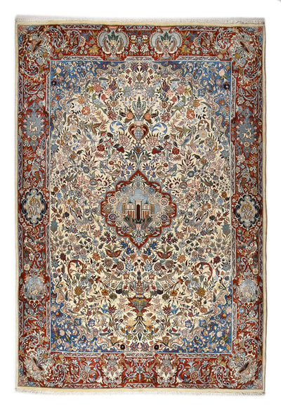Keshan Teppich 259x373cm - Perserteppich