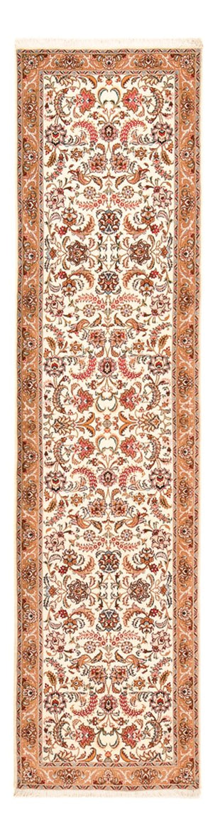 Läufer Perser - Täbriz - Premium - 317 x 72 cm - beige