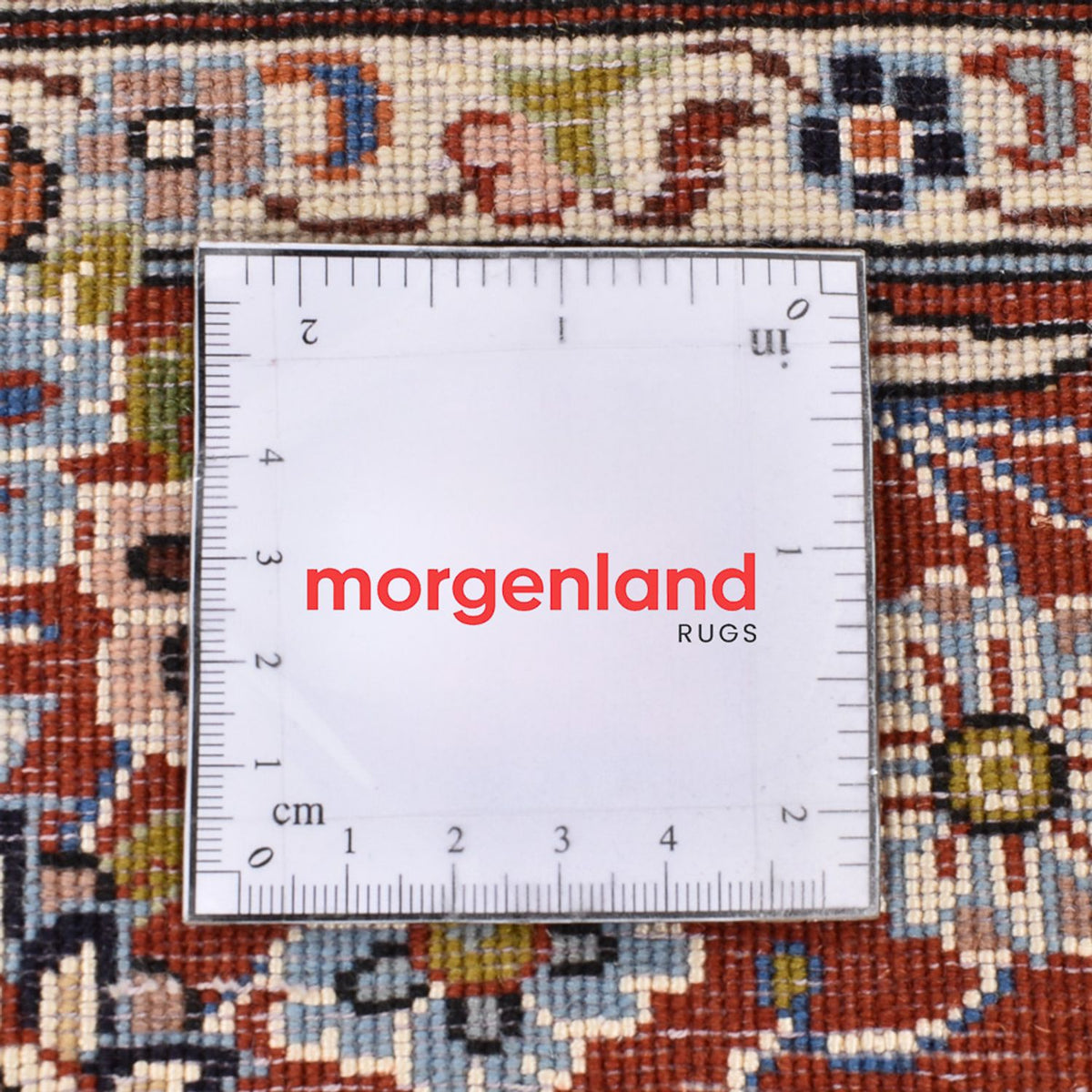 Perserteppich - Nain - 135 x 90 cm - dunkelblau