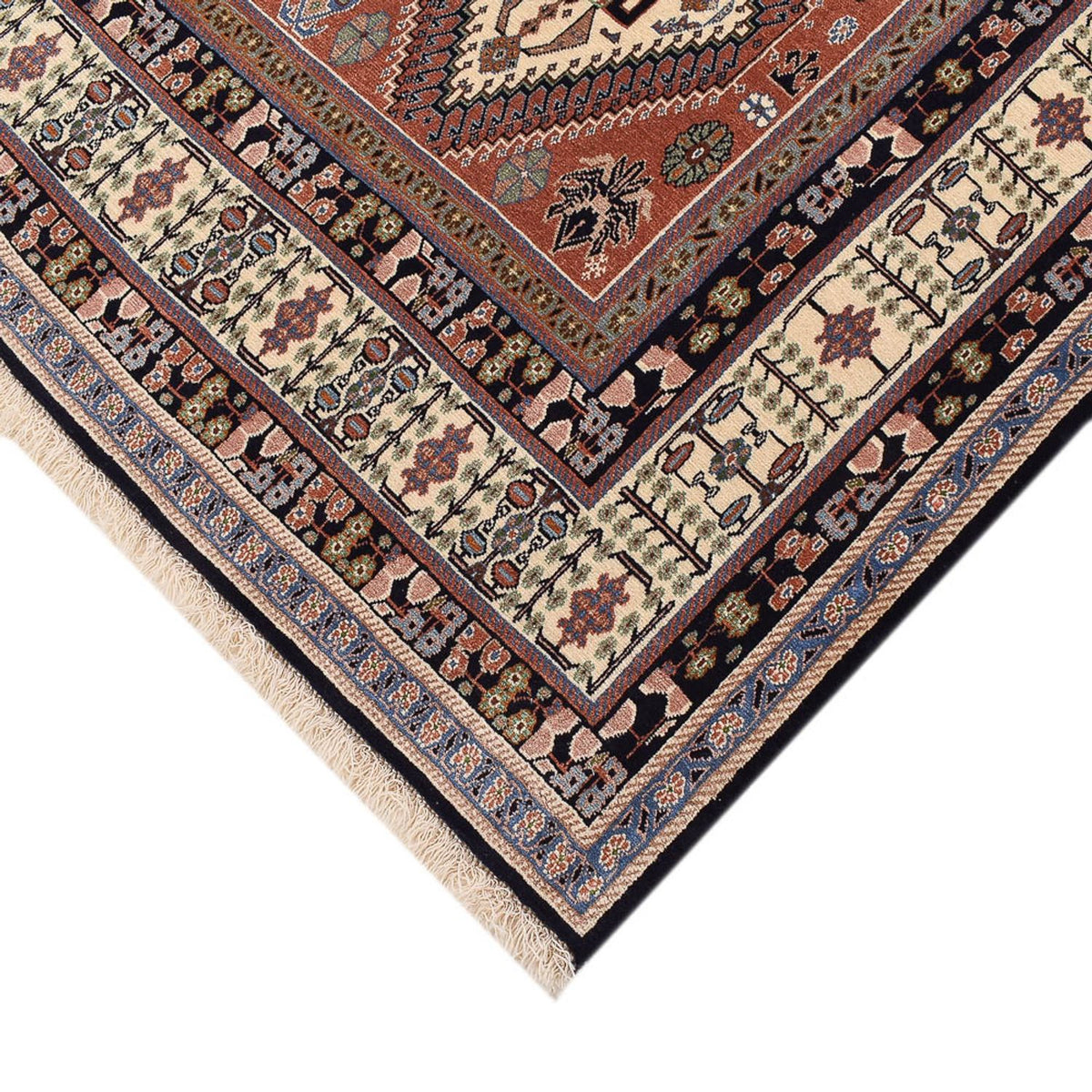 Gabbeh Teppich - Kaschkuli Perser - 285 x 205 cm - hellrot