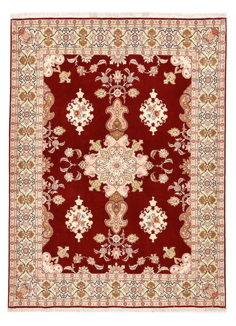 Perserteppich - Täbriz - Royal - 203 x 152 cm - rot