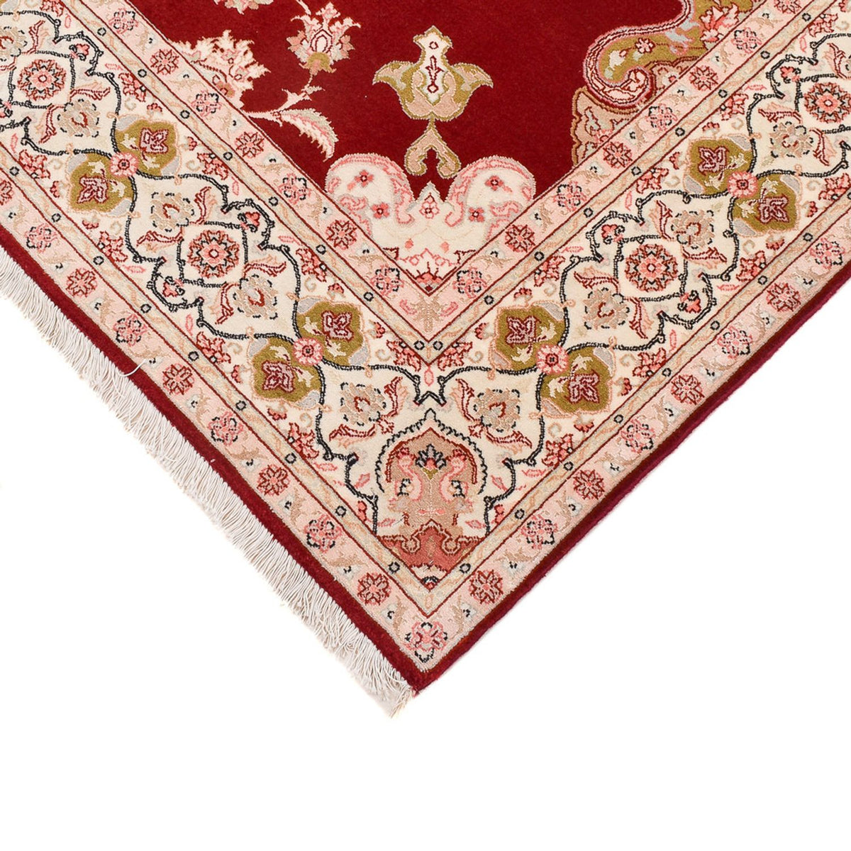 Perserteppich - Täbriz - Royal - 203 x 152 cm - rot