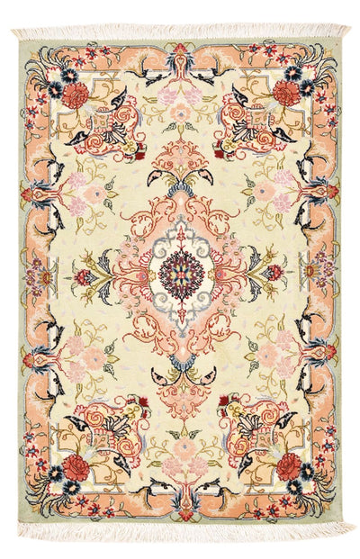 Täbriz - 50 Raj Teppich 60x90cm - Perserteppich