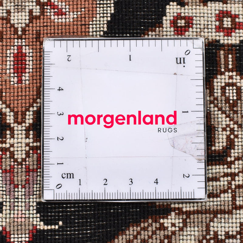 Perserteppich - Täbriz - Royal - 88 x 59 cm - dunkelblau