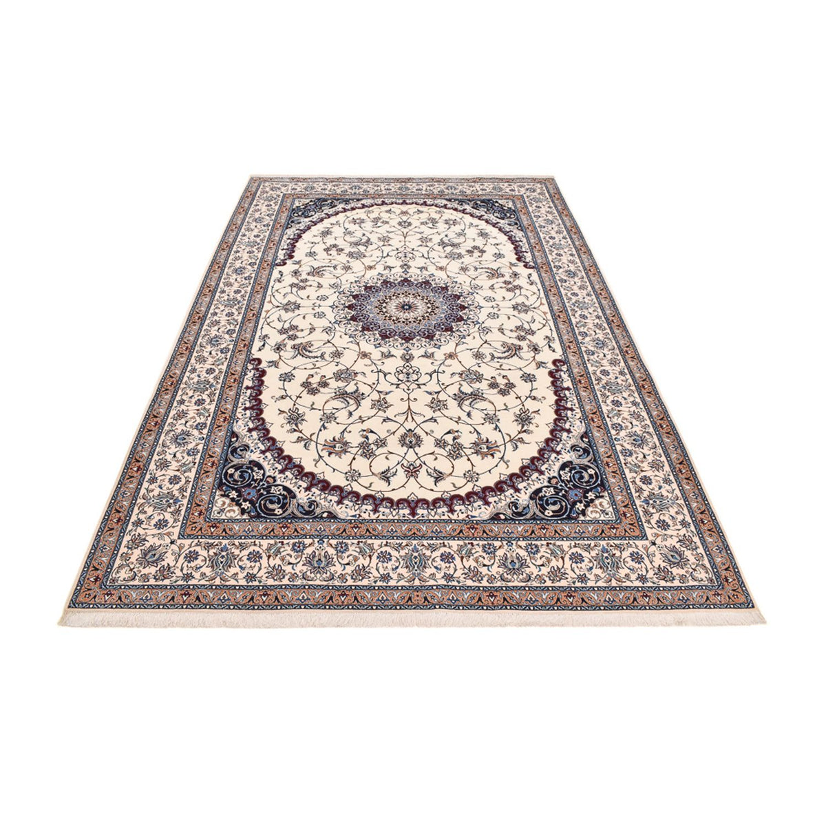 Perserteppich - Nain - Premium - 321 x 210 cm - creme