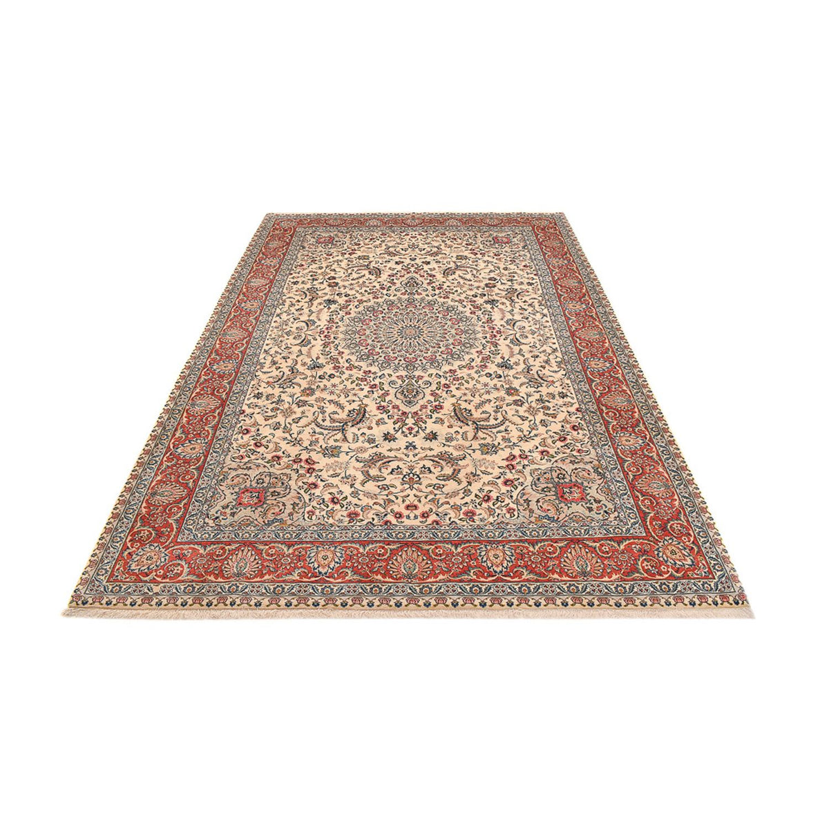 Perserteppich - Ghom - Royal - 308 x 204 cm - beige