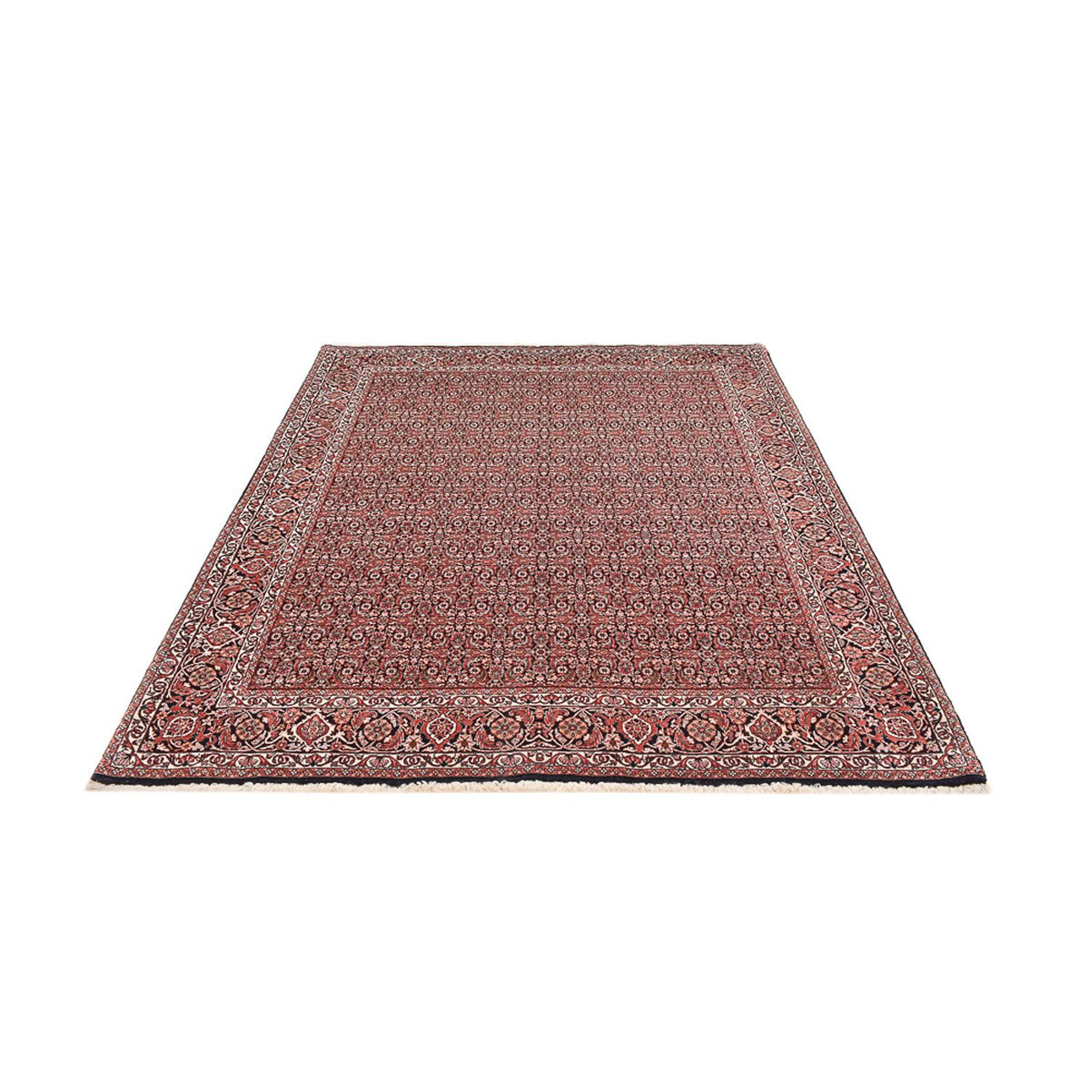 Perserteppich - Bidjar - 255 x 207 cm - dunkelrot