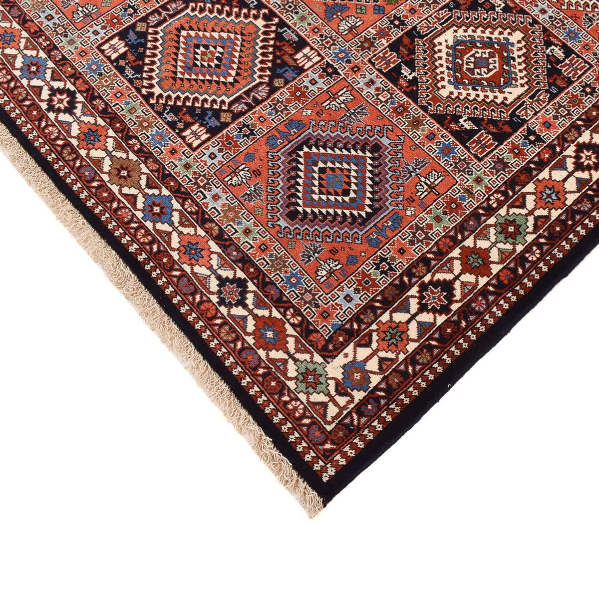 Perserteppich - Nomadic - 243 x 160 cm - hellrot