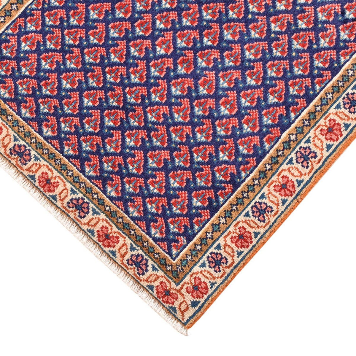 Läufer Perser - Mir - 202 x 60 cm - terrakotta