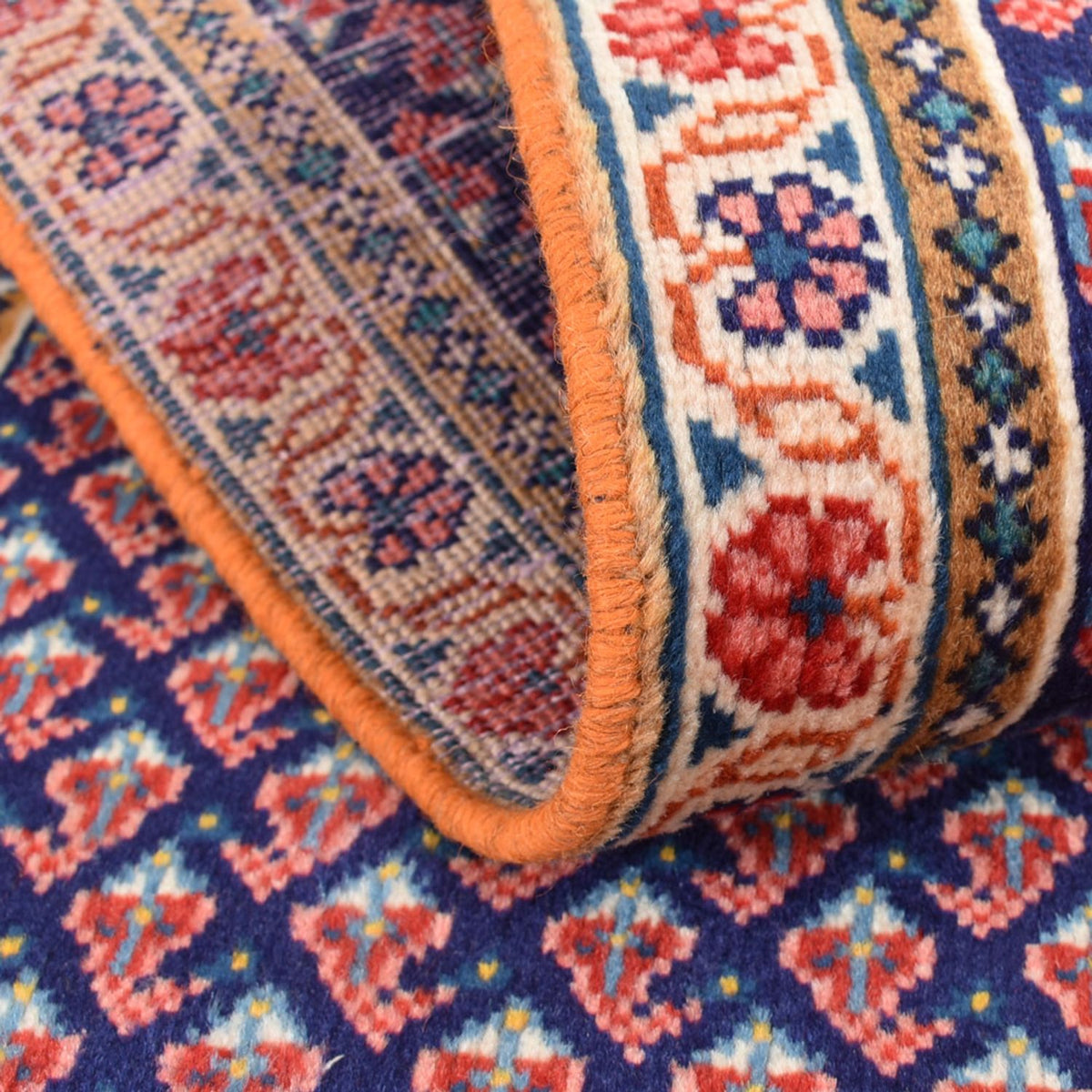 Läufer Perser - Mir - 202 x 60 cm - terrakotta