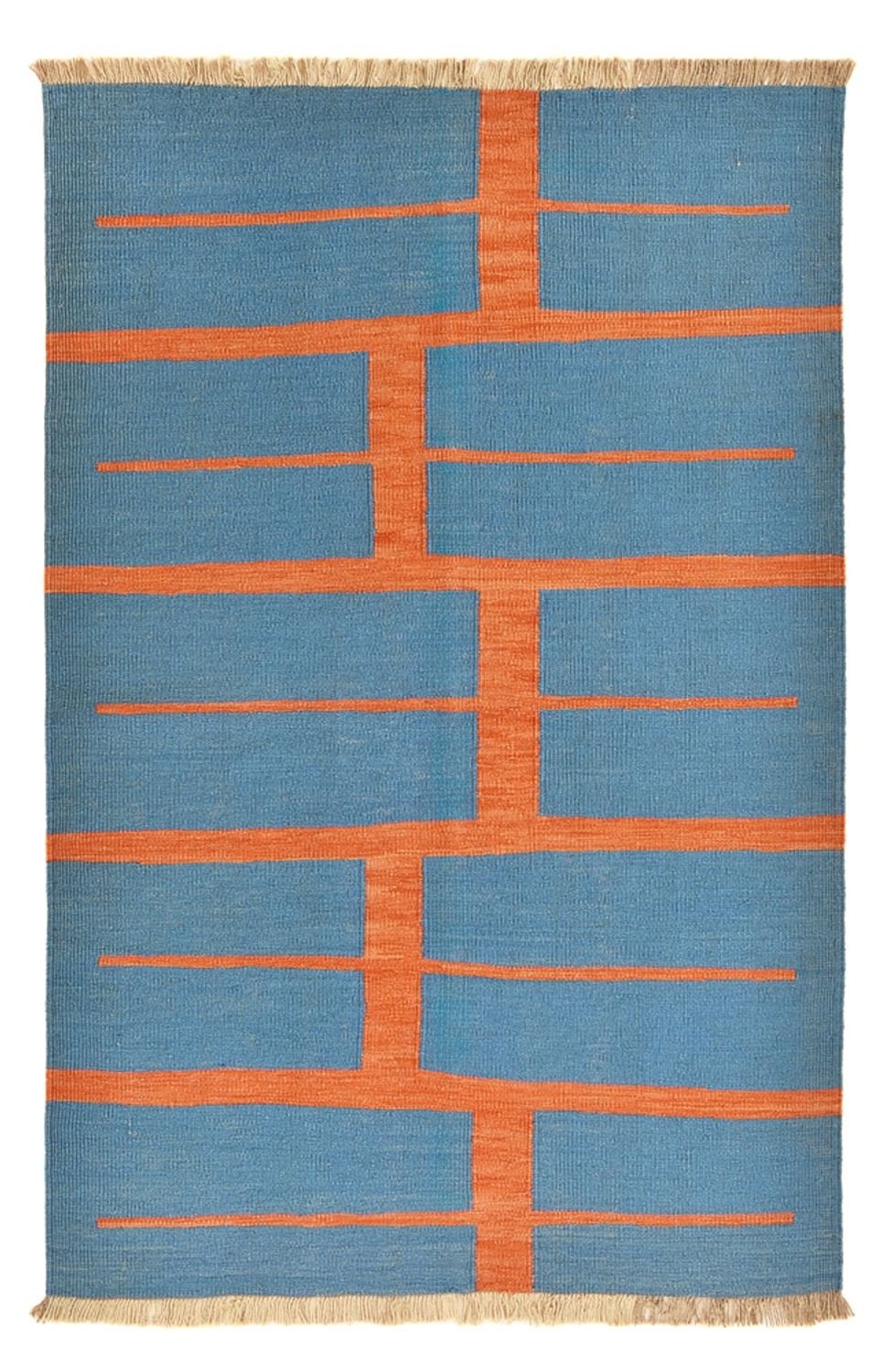 Kelim Teppich - Trendy - 185 x 123 cm - mehrfarbig