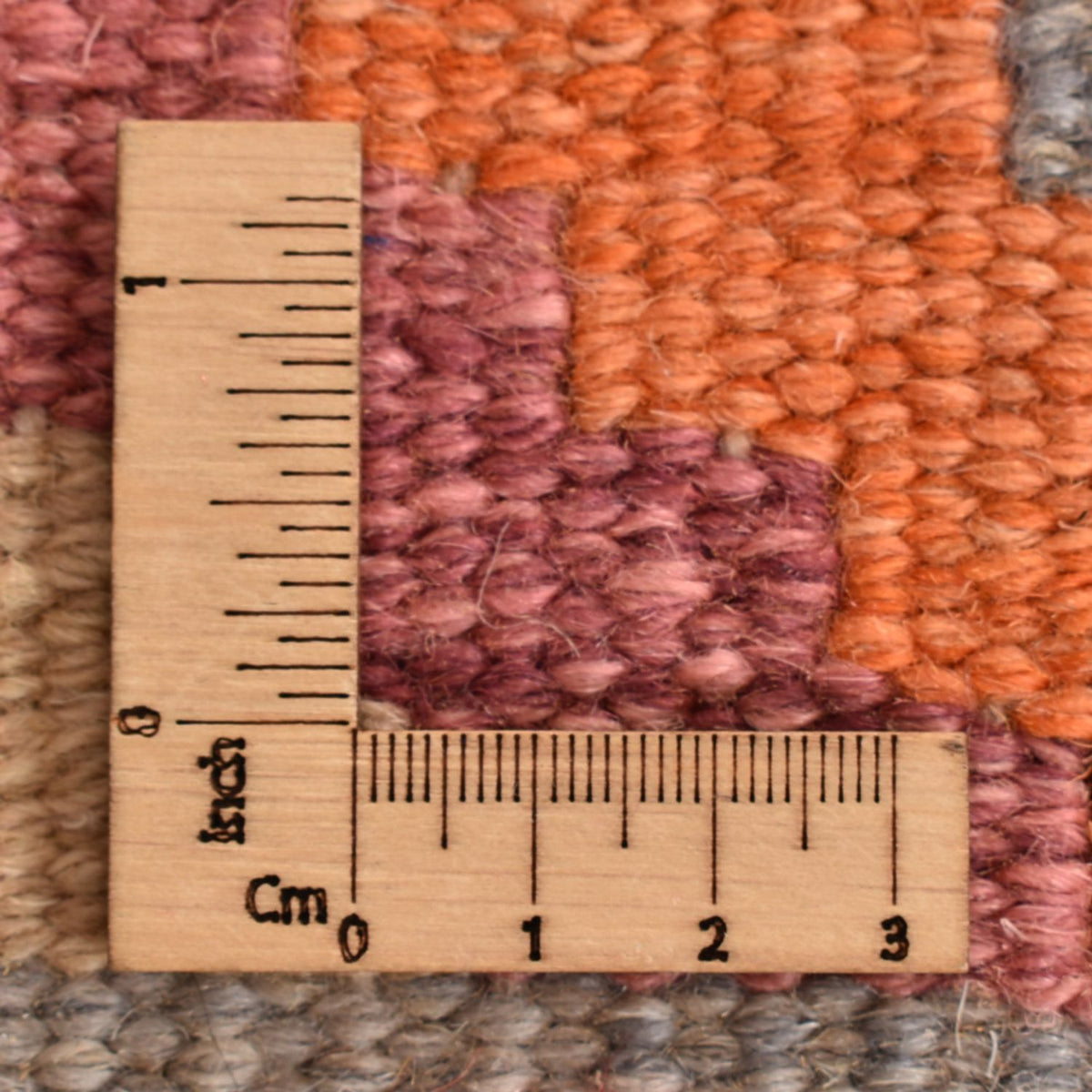 Läufer Kelim - Oriental - 204 x 61 cm - mehrfarbig