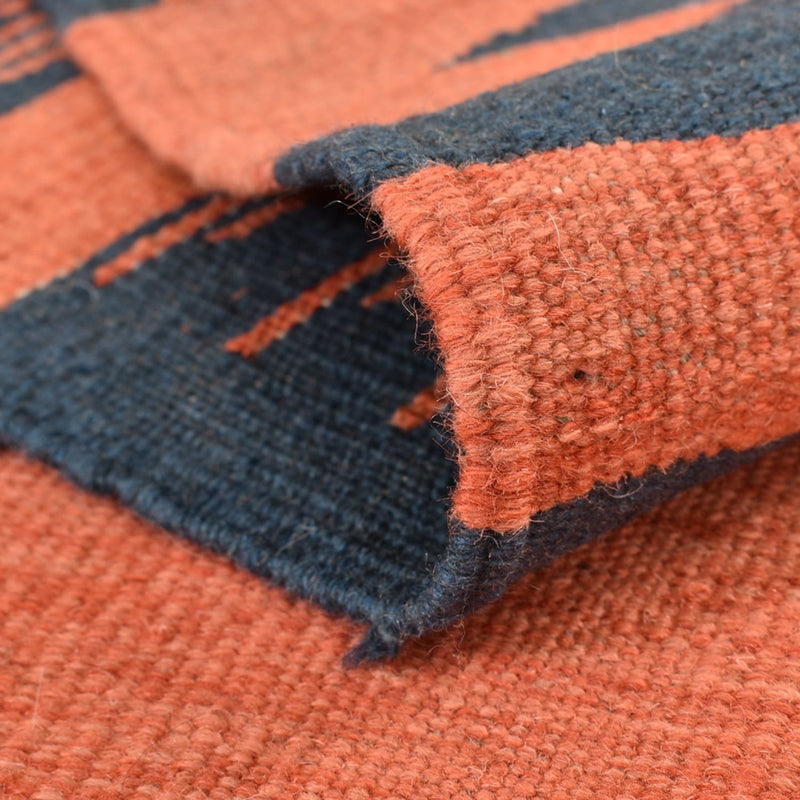 Kelim Teppich - Trendy - 137 x 98 cm - mehrfarbig