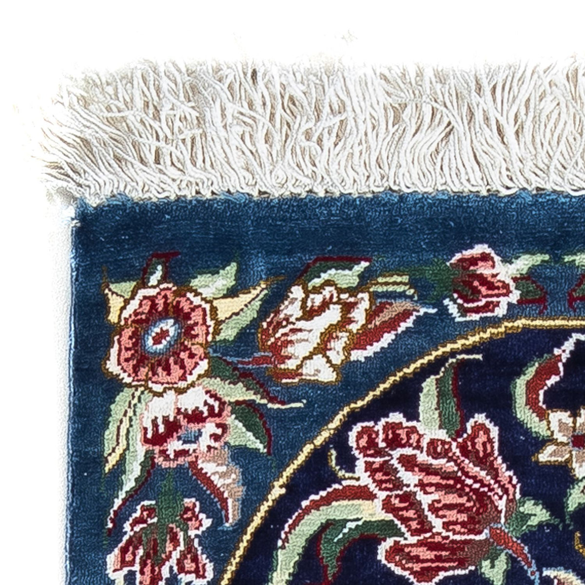 Seidenteppich - Ghom Seide - Premium 40 x 28 cm Fußmatte
