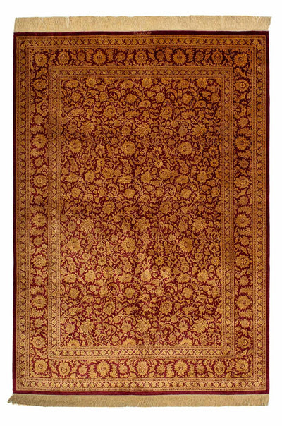 Ghom - Seide Teppich 132x216cm - Perserteppich