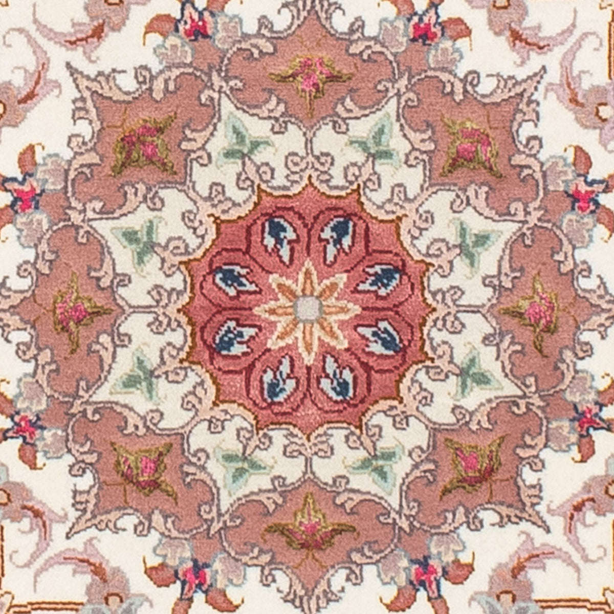 Perserteppich - Täbriz - Royal 105 x 105 cm