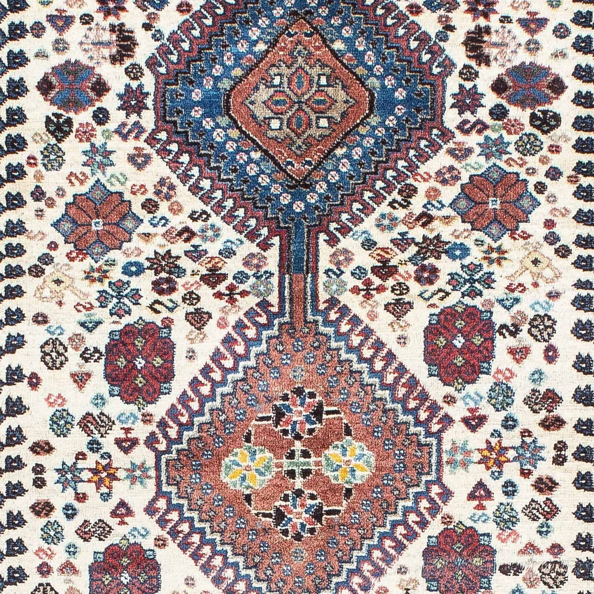 Perserteppich - Nomadic 202 x 85 cm - beige