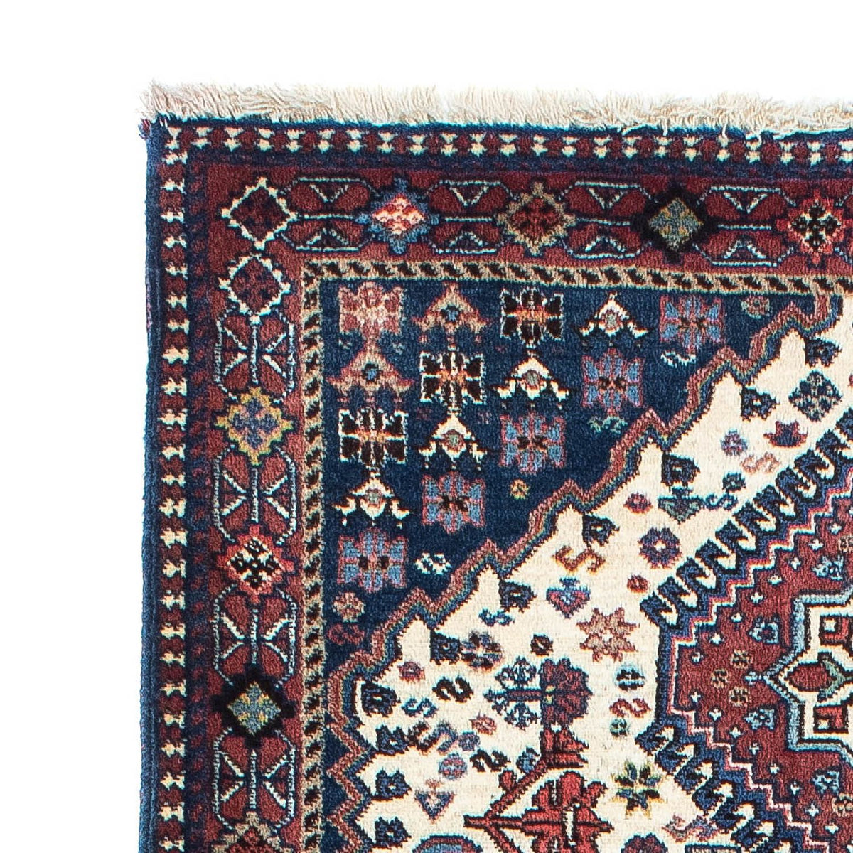 Perserteppich - Nomadic 202 x 85 cm - beige