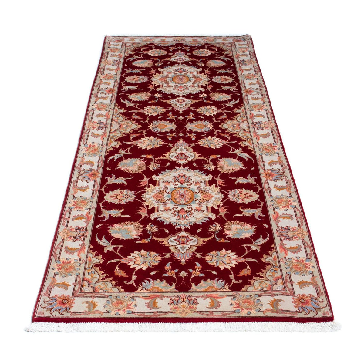 Perserteppich - Täbriz - Royal 208 x 80 cm Teppich Läufer