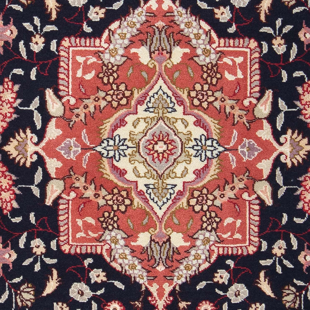 Perserteppich - Täbriz - Royal 92 x 61 cm - dunkelblau