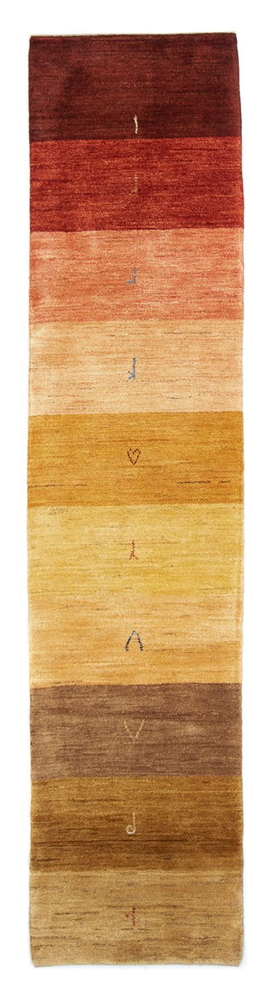 Gabbeh Persisch Teppich 66x288cm - Perserteppich Wollteppich
