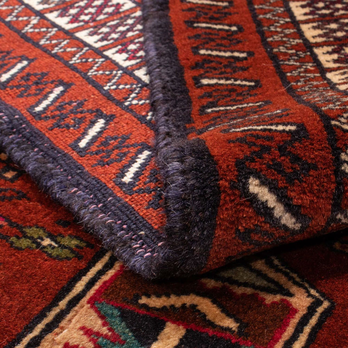 Belutsch Teppich 174 x 133 cm - rot