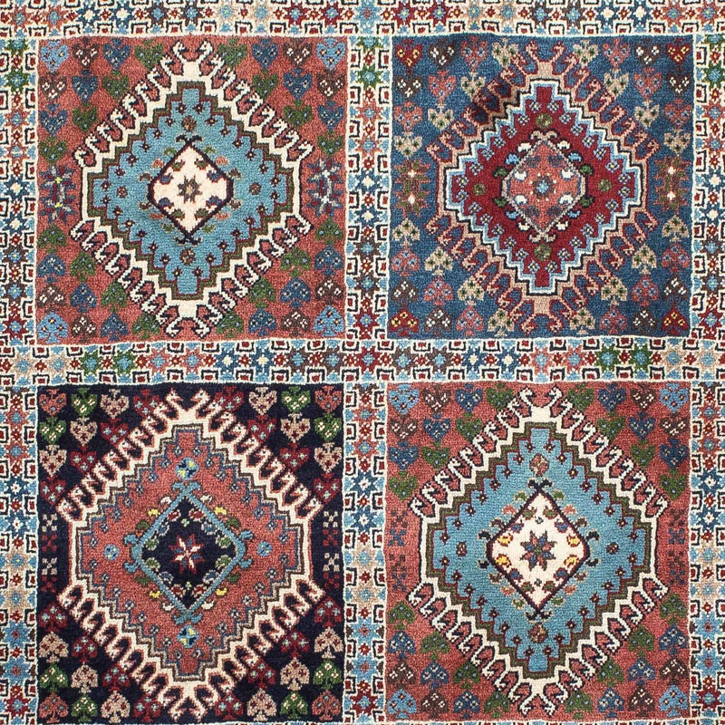 Perserteppich - Nomadic 142 x 99 cm - hellrot