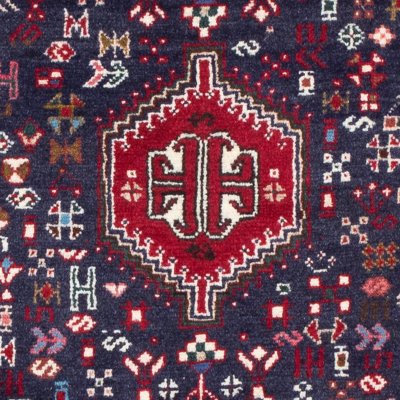 Perserteppich - Nomadic 129 x 78 cm - dunkelblau