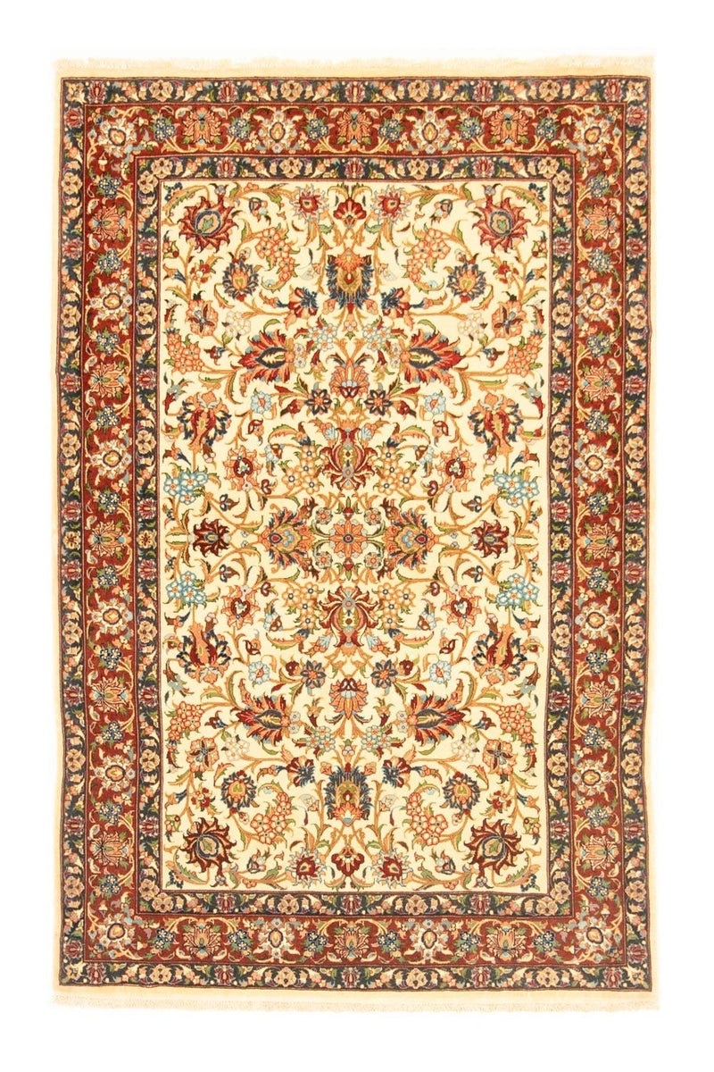 Perserteppich - Ghom 160 x 102 cm - beige