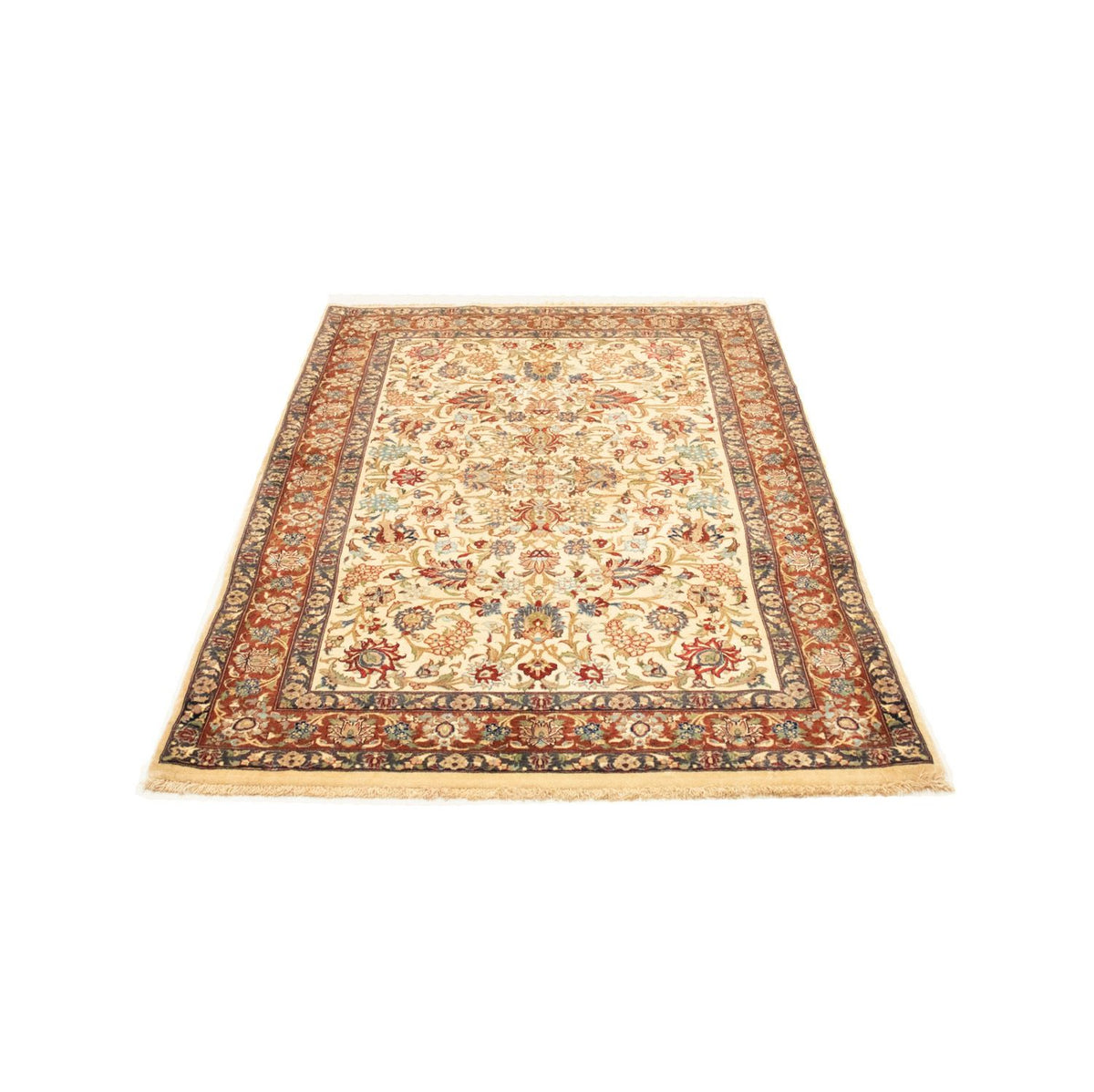 Perserteppich - Ghom 160 x 102 cm - beige