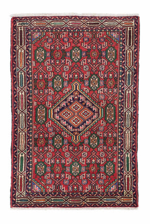 Perserteppich - Nomadic 128 x 81 cm - rot