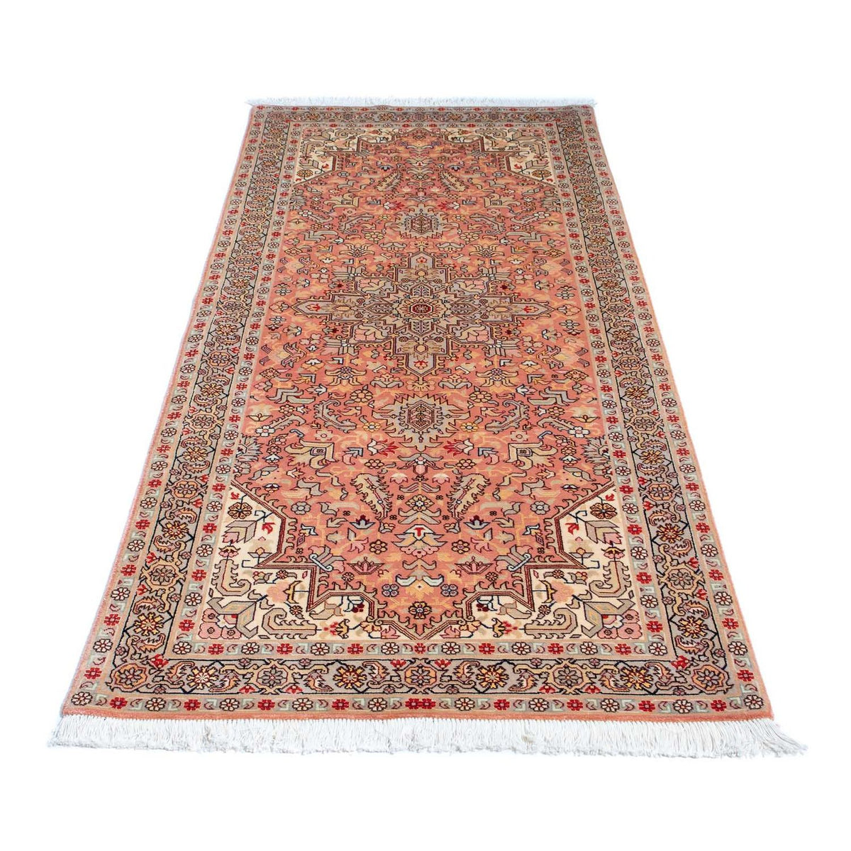 Perserteppich - Täbriz - Royal 206 x 82 cm Teppich Läufer