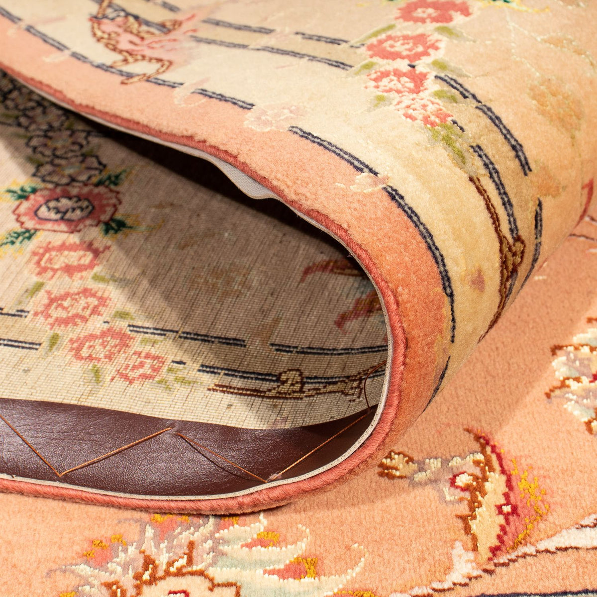 Perserteppich - Täbriz - Royal 204 x 192 cm Teppich Quadratisch