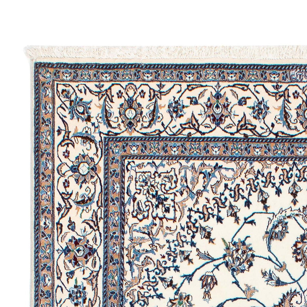 Perserteppich - Nain - Premium 205 x 128 cm Teppichbrücke