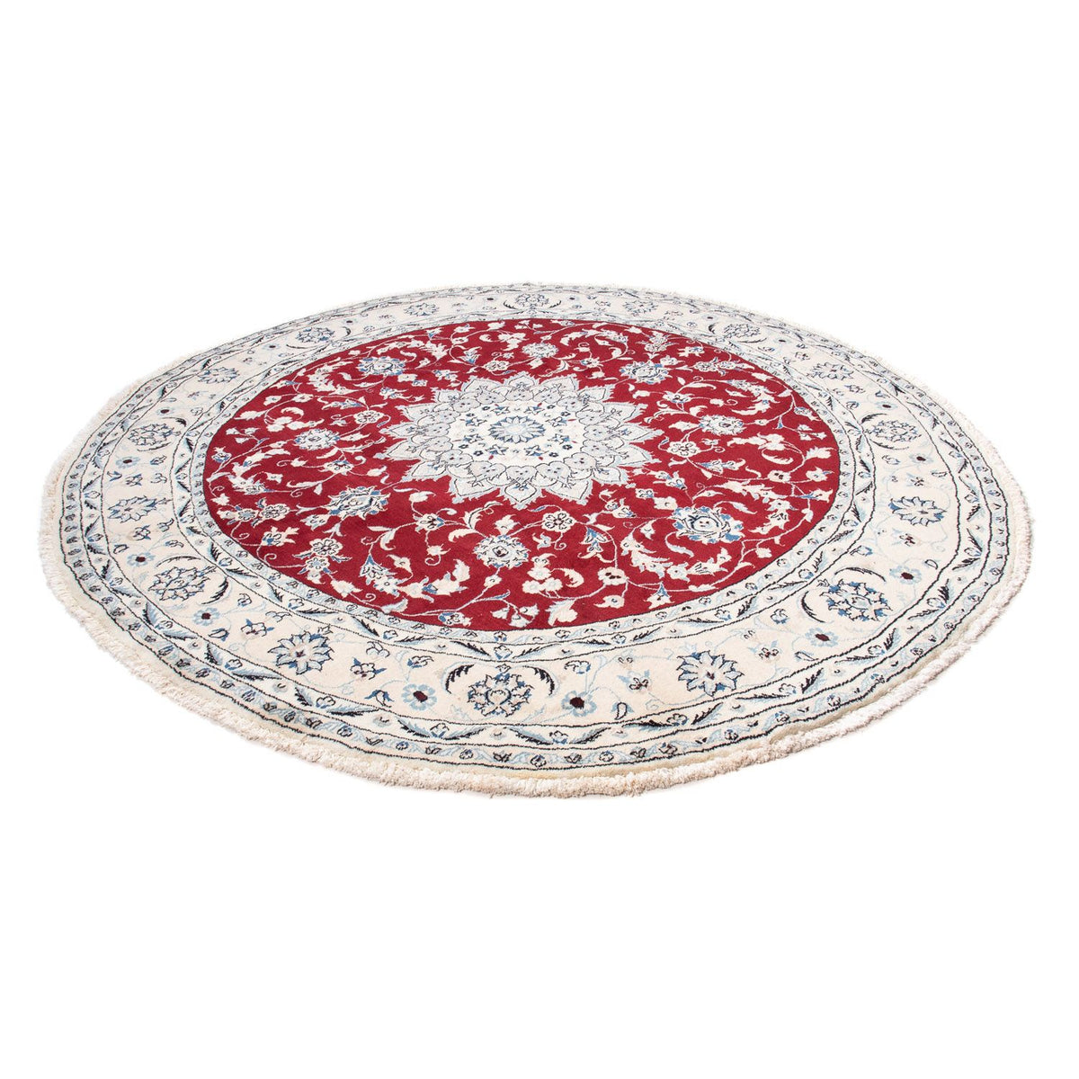 Perserteppich - Nain 245 x 245 cm Runder Teppich