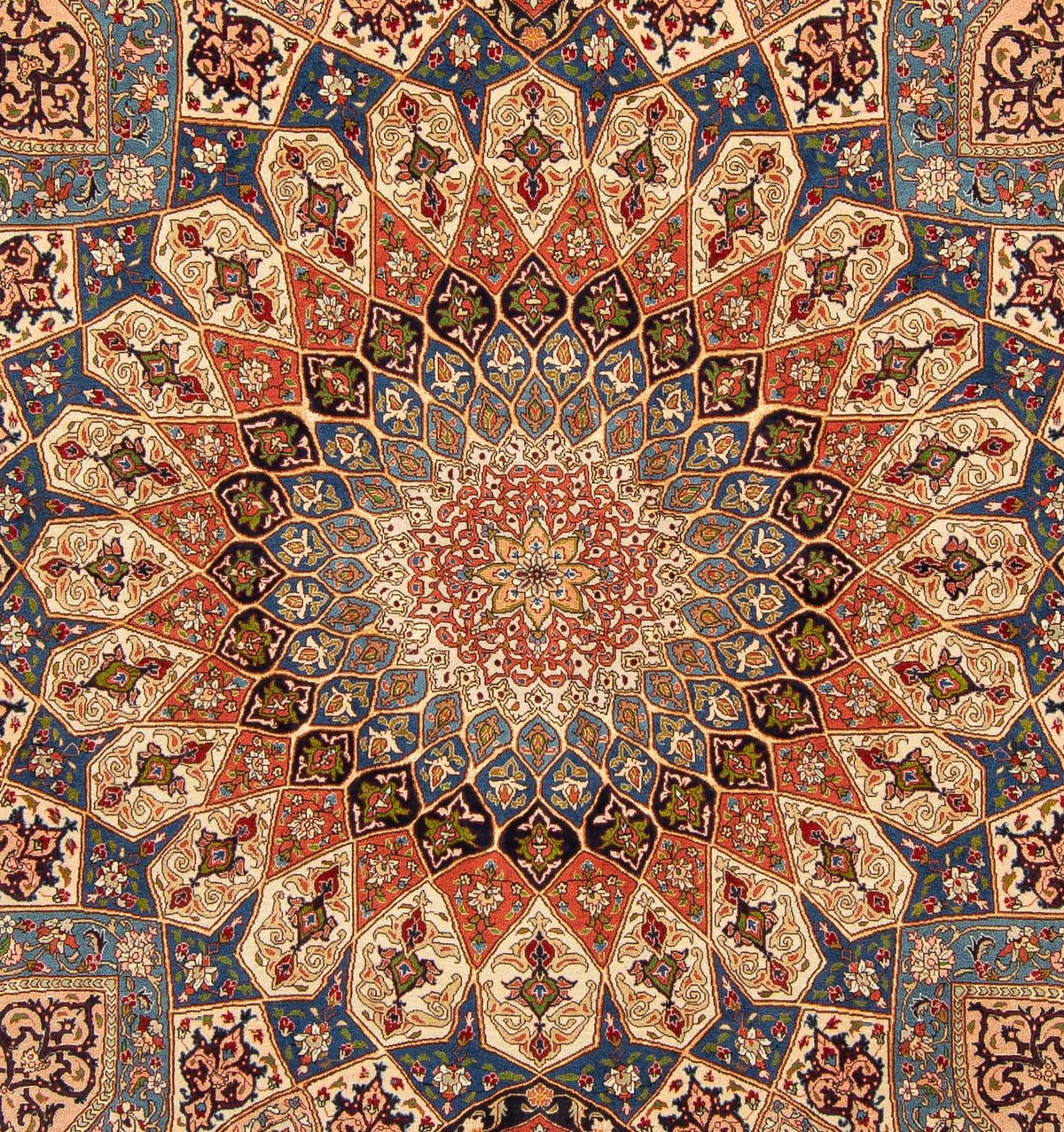 Perserteppich - Täbriz - Royal 250 x 207 cm Teppich Wohnzimmer