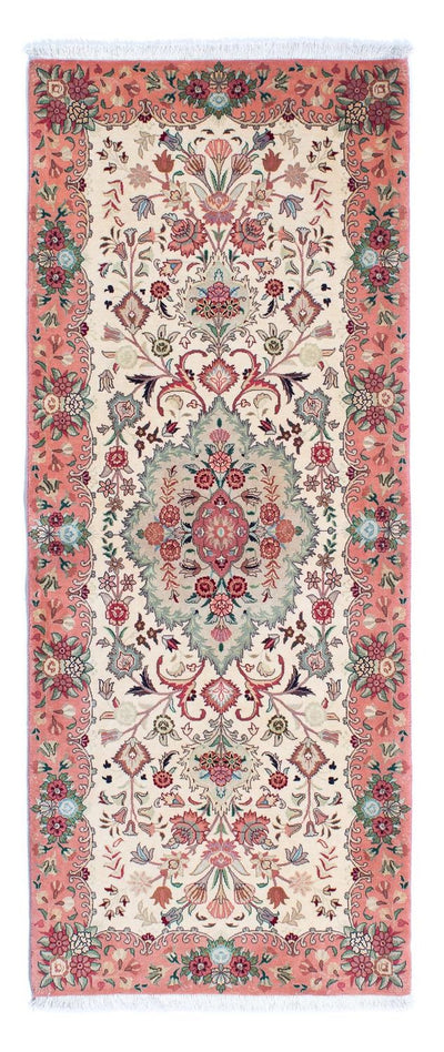 Täbriz - 50 Raj Teppich 81x204cm - Perserteppich