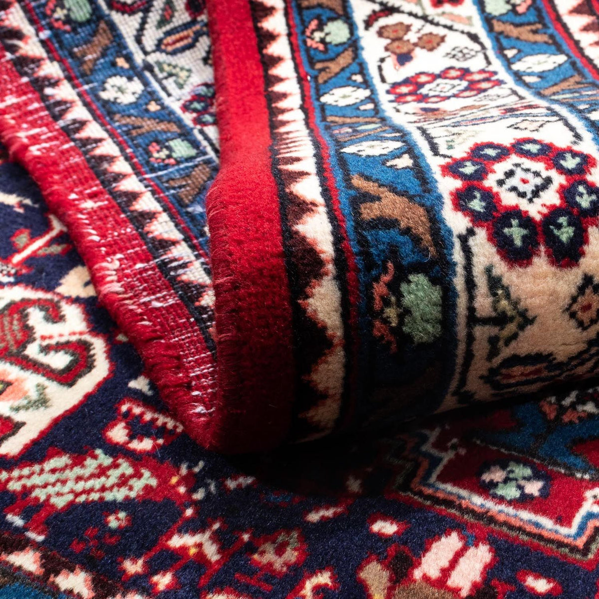 Perserteppich - Nomadic 150 x 101 cm - dunkelrot