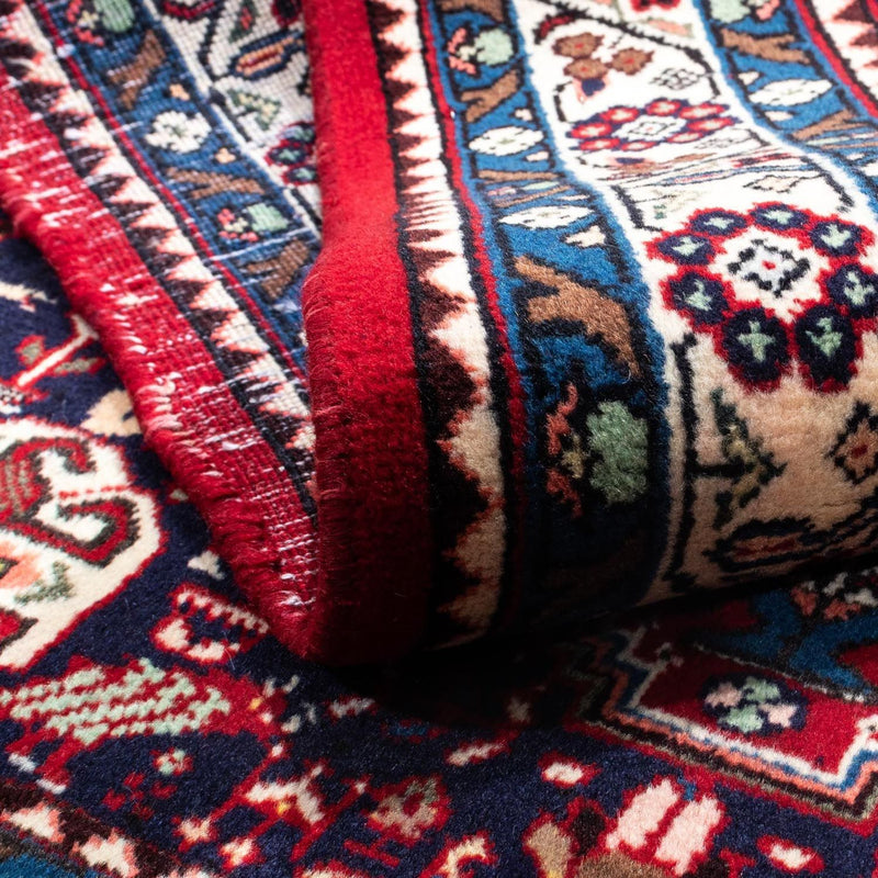 Perserteppich - Nomadic 150 x 101 cm - dunkelrot