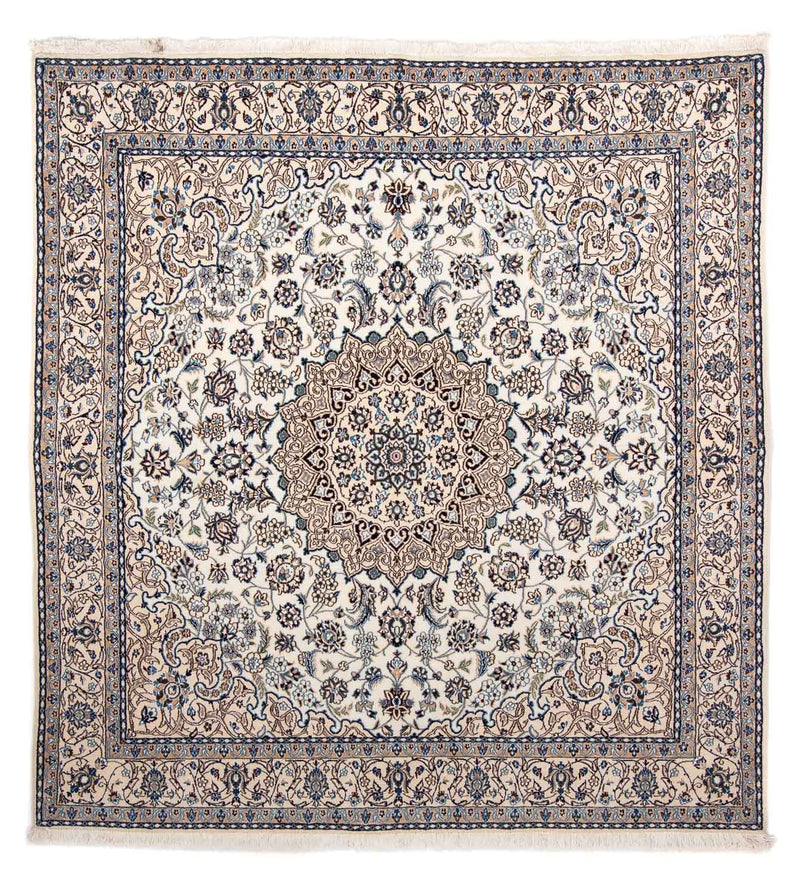 Perserteppich - Nain - Royal 210 x 202 cm Teppich Quadratisch