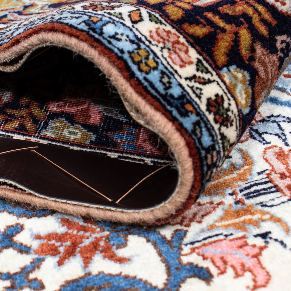 Perserteppich - Bidjar 243 x 135 cm - beige